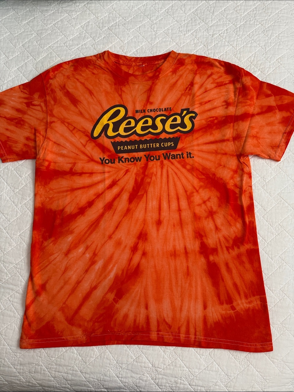 Reese‘s peanut butter cup Tie-Dye T-Shirt